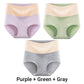 🎁(3pcs) Women's High Waisted 3A Grade Paclitaxel Antibacterial Panties
