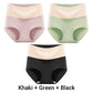 🎁(3pcs) Women's High Waisted 3A Grade Paclitaxel Antibacterial Panties