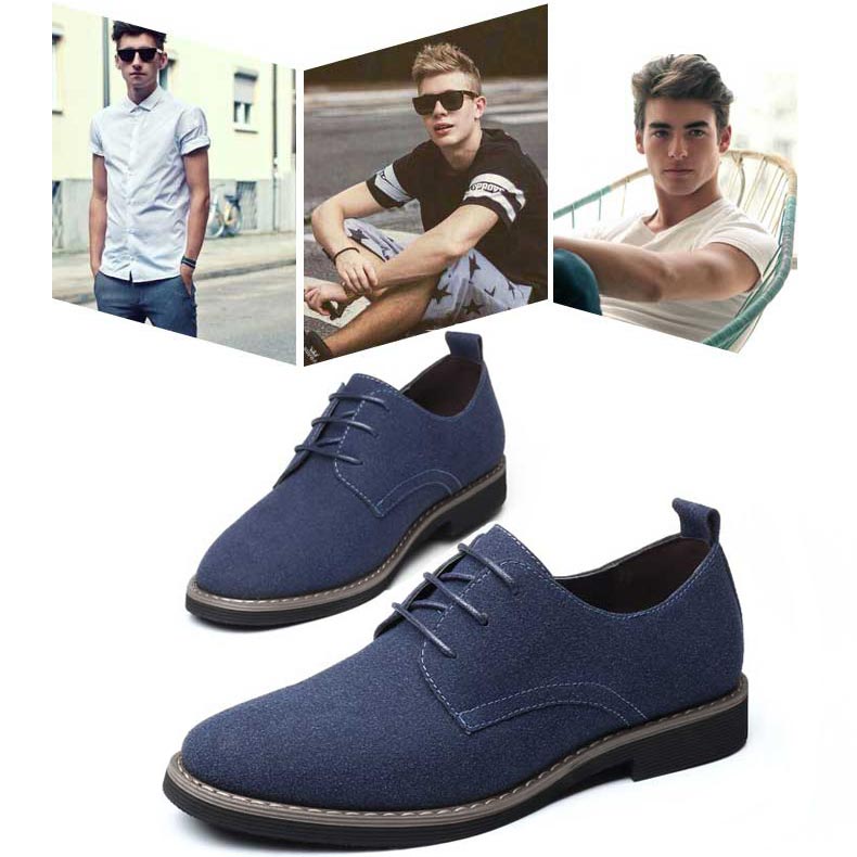 Men's Frosted Leather Casual Shoes⚡⚡Free  shipping
