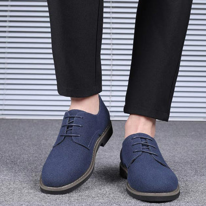 Men's Frosted Leather Casual Shoes⚡⚡Free  shipping