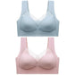 FASHION DEEP CUP BRA SUMMER SEXY PUSH UP WIRELESS BRAS (SIZE RUNS THE SAME AS REGULAR BRAS)