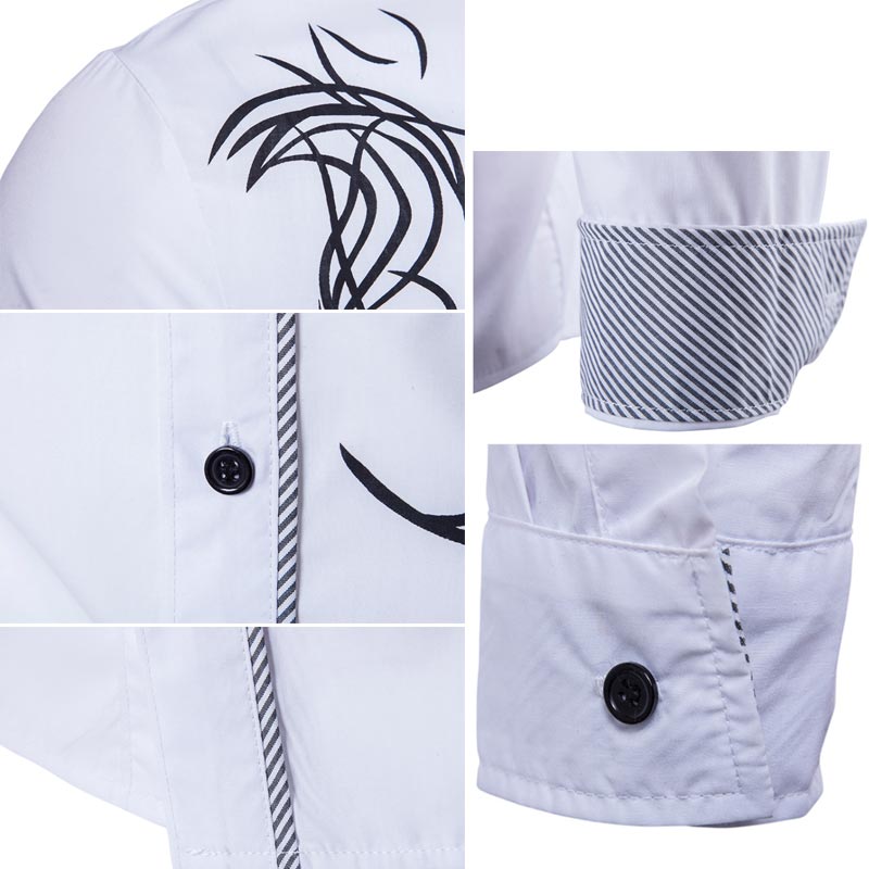 Men's Long-sleeve Casual Slim-fit Shirt【BUY 2 GET FREE SHIPPING】