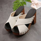 Women's Platform Chunky High-heeled Slippers🥰🥰Mother's Day Promotion-49% Off